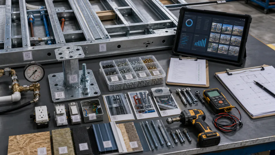 Concept visual of a digital quality-assurance and traceability station