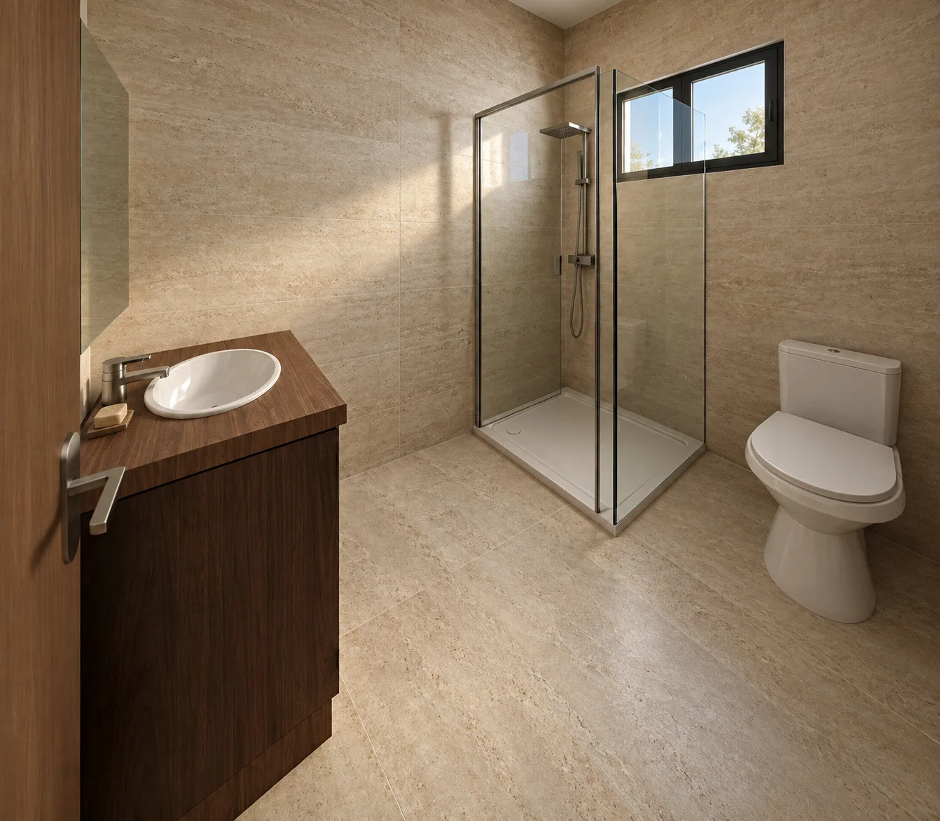 David: primary ensuite — design visualisation