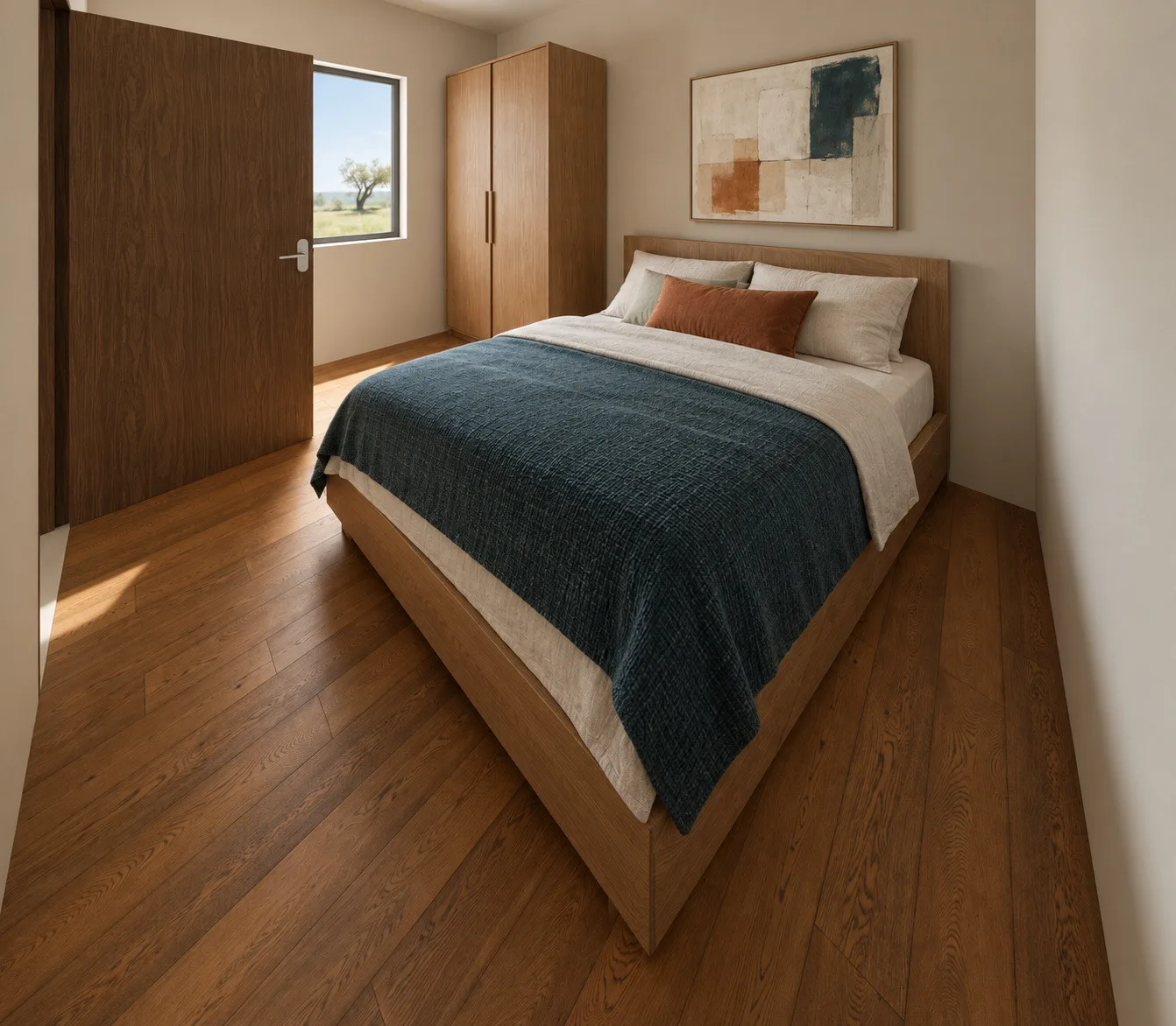 Isaac: bedroom two — design visualisation