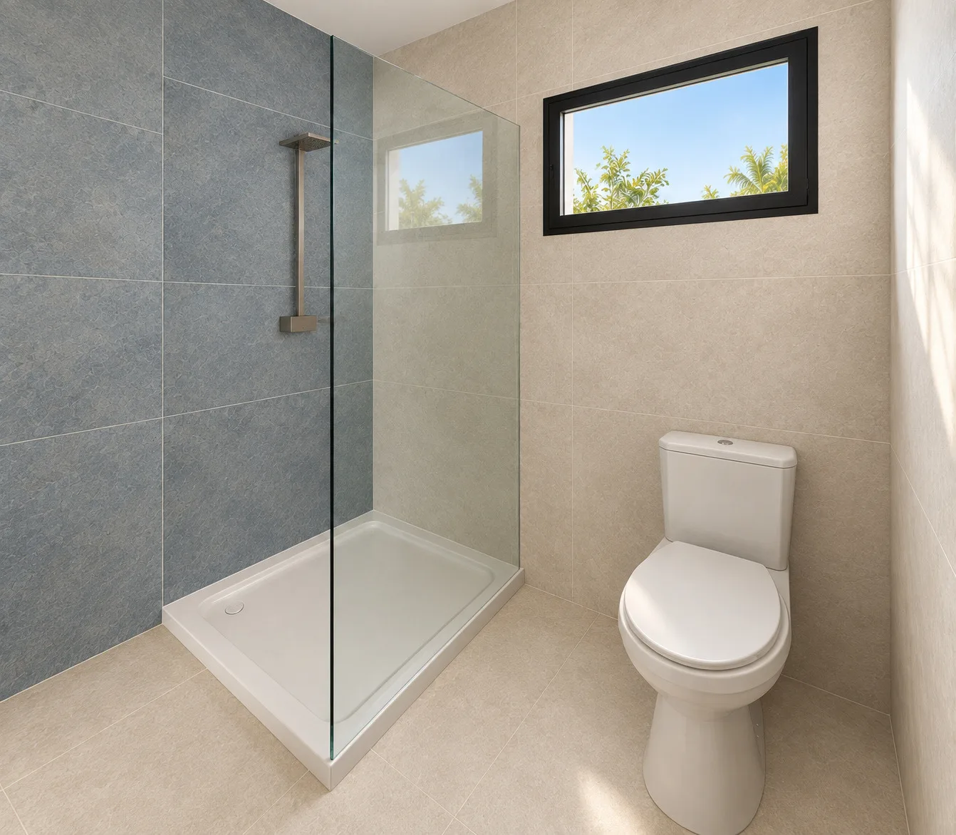 Jacob: bathroom — shower and wc — design visualisation
